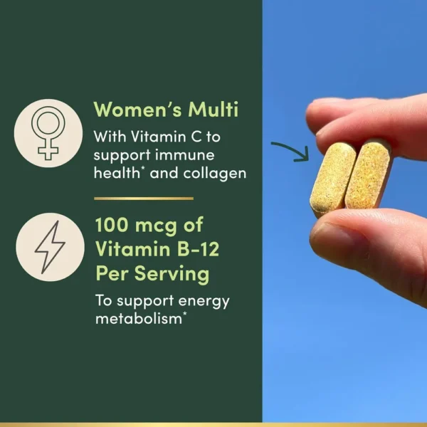 MULTIVITAMÍNICO COMPLETO MUJER HIGH POTENCY NATURE'S BOUNTY 120 TABLETAS | PACK 2