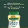 CALCIO + VITAMINA D3 + ZINC NATURE'S BOUNTY 500 MG 70 GOMITAS | PACK 2