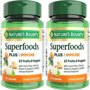 b0fv52q355_1.webp SUPERFOODS PLUS IMMUNE NATURE'S BOUNTY 30 CÁPSULAS | PACK 2