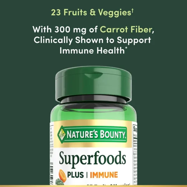 b0fv52q355_3.webp SUPERFOODS PLUS IMMUNE NATURE'S BOUNTY 30 CÁPSULAS | PACK 2