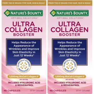 ULTRA COLLAGEN BOOSTER NATURE'S BOUNTY BIOCELL COLLAGEN 1000 MG 48 CÁPSULAS | PACK 2
