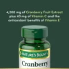 CRANBERRY NATURE'S BOUNTY 4200 MG + VITAMINA C 120 CÁPSULAS BLANDAS | PACK 2