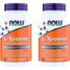 L-TIROSINA NOW FOODS 750 MG 180 CÁPSULAS | PACK 2