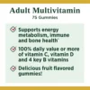 MULTIVITAMÍNICO ADULTOS NATURE'S BOUNTY 75 GOMITAS | PACK 3