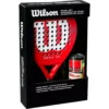 b0fwkvnn92_2.webp KIT DE PÁDEL WILSON OPTIX XP RAQUETA ROJA + 3 PELOTAS