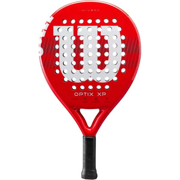 b0fwkvnn92_4.webp KIT DE PÁDEL WILSON OPTIX XP RAQUETA ROJA + 3 PELOTAS