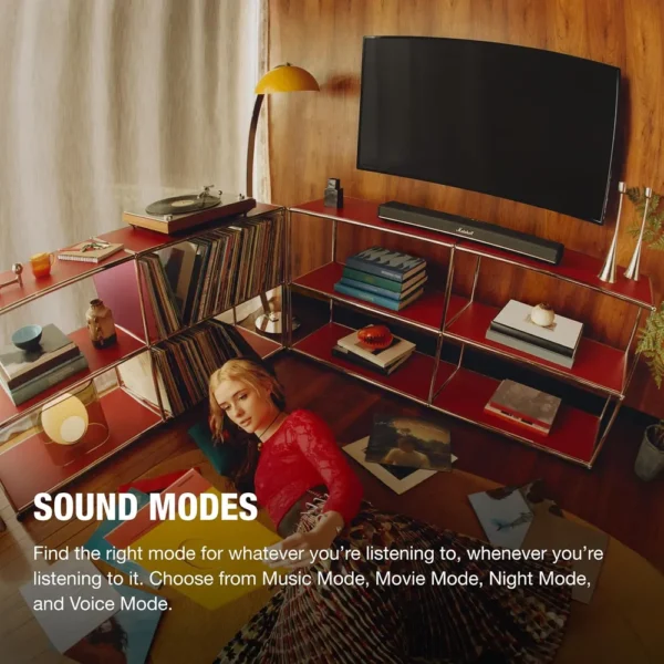 BARRA DE SONIDO DOLBY ATMOS HESTON 60 MARSHALL | NEGRO