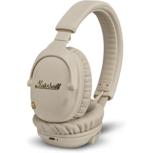 AUDÍFONOS INALÁMBRICOS OVER-EAR CANCELACIÓN DE RUIDO MONITOR III ANC MARSHALL | CREMA