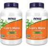 LION'S MANE NOW FOODS 500 MG 120 CÁPSULAS | PACK 2