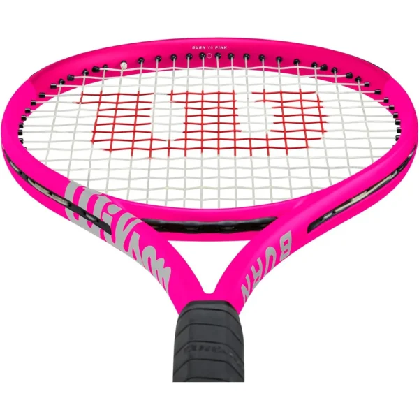 RAQUETA DE TENNIS WILSON BURN V6 105 S PINK | TALLA 1 - 4 1/8"