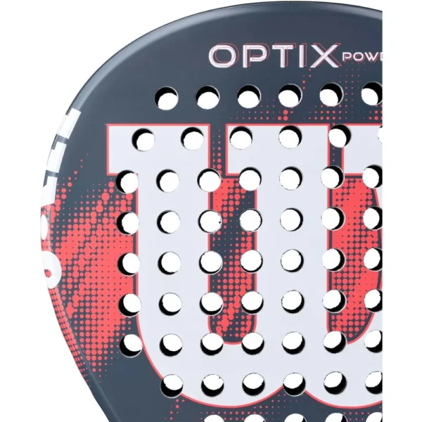 RAQUETA DE PÁDEL WILSON OPTIX V2 POWER ROJO