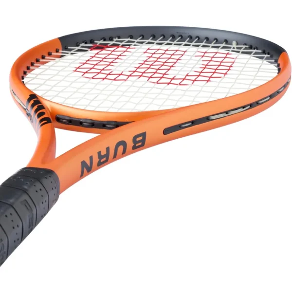 RAQUETA DE TENNIS WILSON BURN V6 100LS NARANJA | TALLA 3 - 4 3/8"