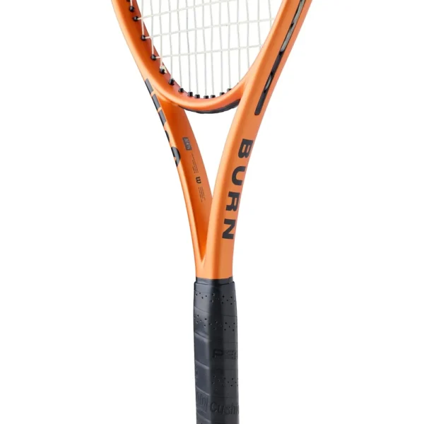 RAQUETA DE TENNIS WILSON BURN V6 100LS NARANJA | TALLA 3 - 4 3/8"