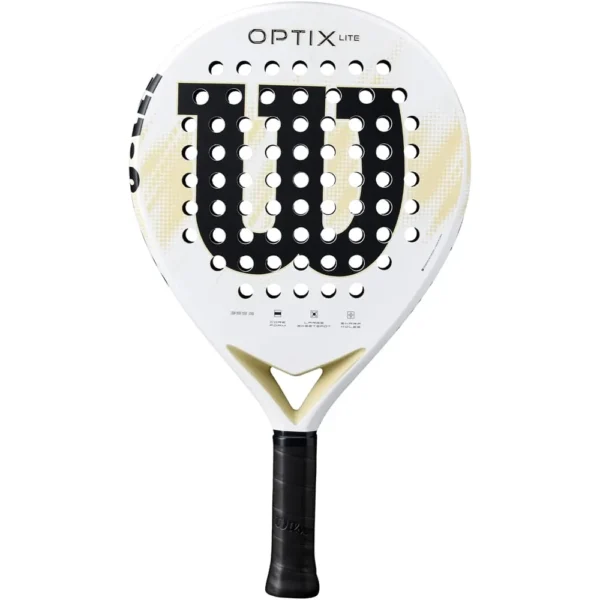 RAQUETA DE PÁDEL WILSON OPTIX V2 LITE BLANCO