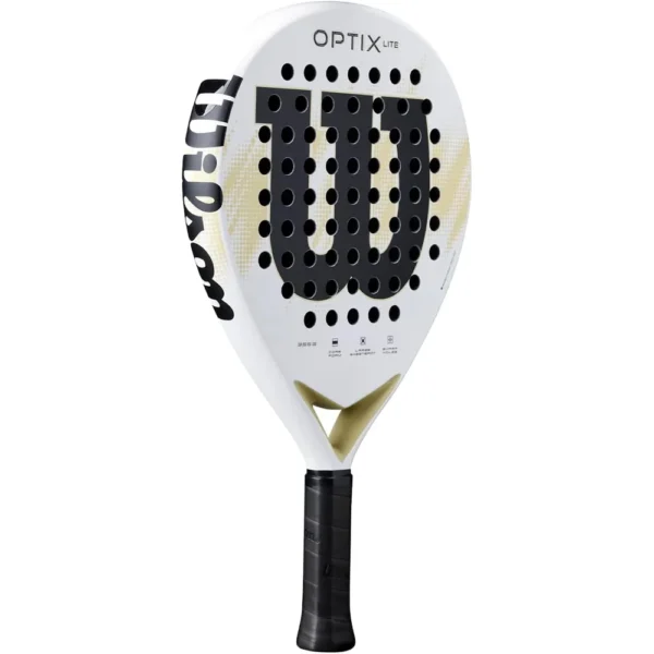 RAQUETA DE PÁDEL WILSON OPTIX V2 LITE BLANCO
