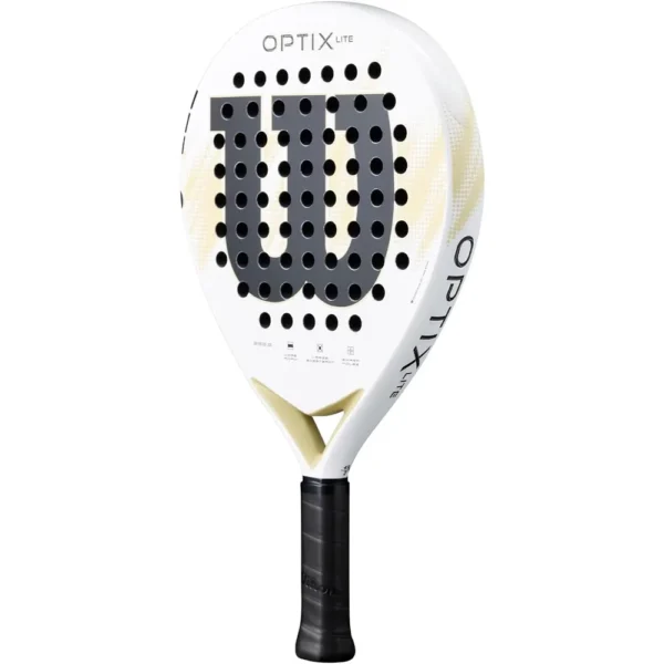 RAQUETA DE PÁDEL WILSON OPTIX V2 LITE BLANCO