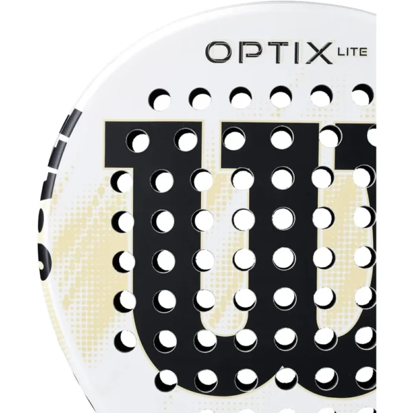 RAQUETA DE PÁDEL WILSON OPTIX V2 LITE BLANCO