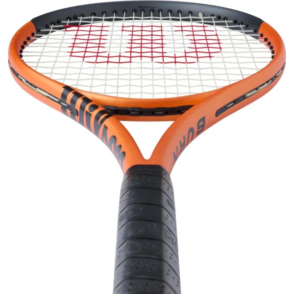 RAQUETA DE TENNIS WILSON BURN V6 100LS NARANJA | TALLA 2 - 4 1/4"