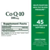 COENZIMA Q10 NATURE'S BOUNTY 100 MG 45 CÁPSULAS BLANDAS | PACK 2