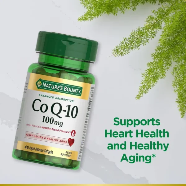 COENZIMA Q10 NATURE'S BOUNTY 100 MG 45 CÁPSULAS BLANDAS | PACK 2
