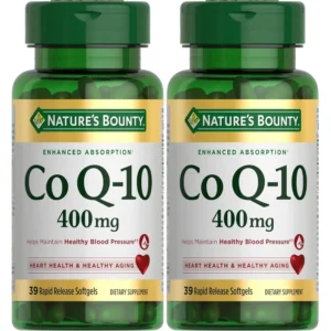 COENZIMA Q10 NATURE'S BOUNTY 400 MG 39 CÁPSULAS BLANDAS | PACK 2