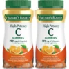 VITAMINA C NATURE'S BOUNTY 700 MG NARANJA 60 GOMITAS | PACK 2