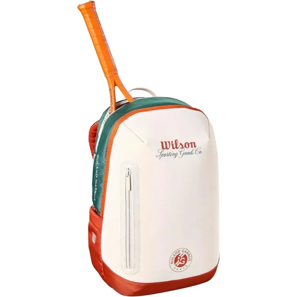 BOLSO WILSON ROLAND GARROS 2026 TRICOLOR CAPACIDAD 2 RAQUETAS