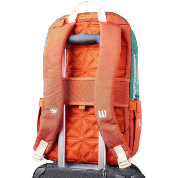 BOLSO WILSON ROLAND GARROS 2026 TRICOLOR CAPACIDAD 2 RAQUETAS