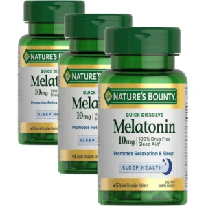 b0gd7v3s32_1.webp MELATONINA QUICK DISSOLVE NATURE'S BOUNTY 10 MG 45 TABLETAS | PACK 3