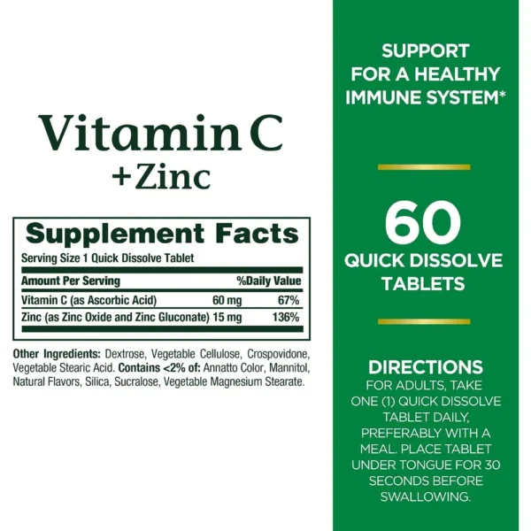 b0gd8fdk8s_2.webp VITAMINA C + ZINC NATURE'S BOUNTY 60 MG / 15 MG 60 TABLETAS | PACK 3