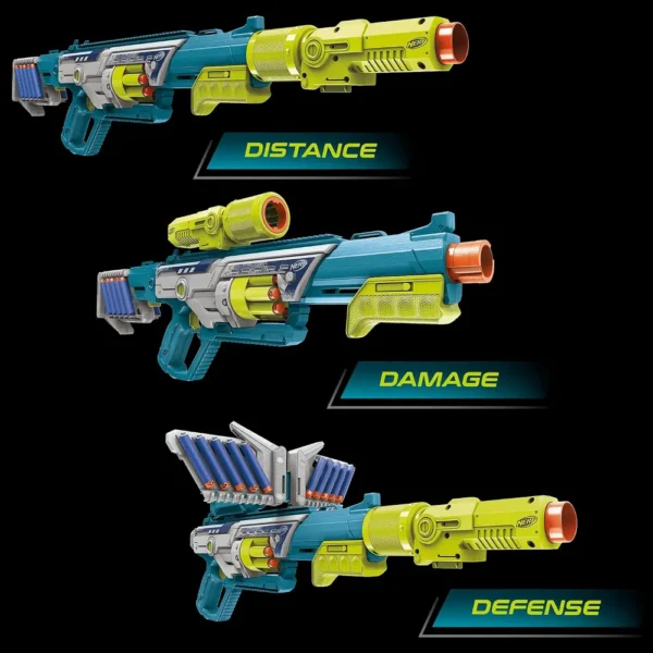 NERF LANZADOR REBEL OPS DEADEYE CON 24 DARDOS