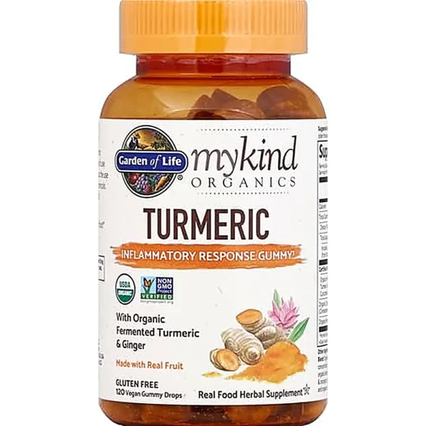CÚRCUMA GARDEN OF LIFE ORGANICS CURCUMINA 50 MG 120 GOMITAS | PACK 2
