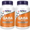 GABA NOW FOODS 750 MG 100 CÁPSULAS | PACK 2