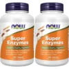 SUPER ENZYMES NOW FOODS 180 TABLETAS | PACK 2