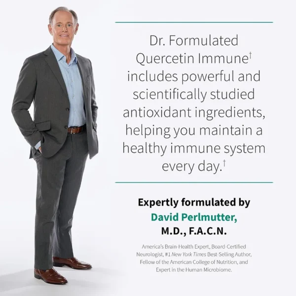 QUERCETINA GARDEN OF LIFE DR. FORMULATED IMMUNE + VITAMINA C + D3 30 TABLETAS | PACK 2