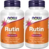 RUTINA NOW FOODS 450 MG 100 CÁPSULAS | PACK 2