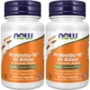 PROBIOTIC-10 NOW FOODS 50 BILLONES UFC 10 CEPAS 50 CÁPSULAS | PACK 2