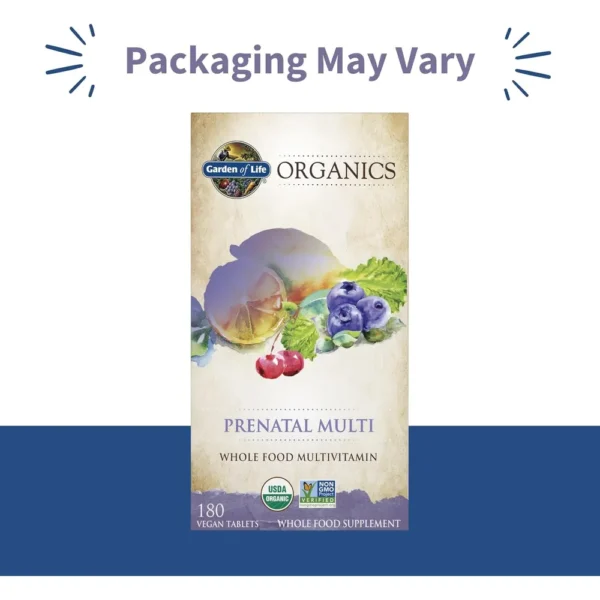 b0ghd4s3ys_1.webp MULTIVITAMÍNICO GARDEN OF LIFE ORGANICS PRENATAL MULTI 180 TABLETAS | PACK 2