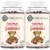 MULTIVITAMÍNICO GARDEN OF LIFE ORGANICS KIDS MULTI CEREZA 120 GOMITAS | PACK 2