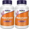 MELATONINA NOW FOODS 5 MG 180 CÁPSULAS | PACK 2