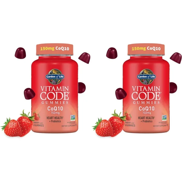 b0ghdq926b_0.webp COENZIMA Q10 GARDEN OF LIFE VITAMIN CODE 150 MG FRESA 60 GOMITAS | PACK 2
