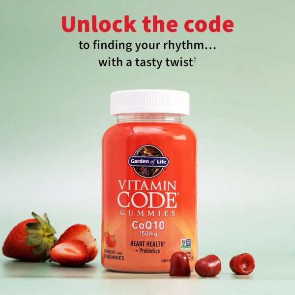 b0ghdq926b_2.webp COENZIMA Q10 GARDEN OF LIFE VITAMIN CODE 150 MG FRESA 60 GOMITAS | PACK 2