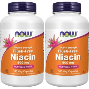 b0ghf2mxdx_0.webp VITAMINA B3 NIACINA NOW FOODS 500 MG 180 CÁPSULAS | PACK 2