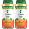 VITAMINA C NATURE'S BOUNTY 250 MG NARANJA 80 GOMITAS | PACK 2