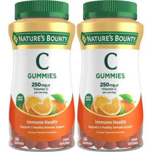 VITAMINA C NATURE'S BOUNTY 250 MG NARANJA 80 GOMITAS | PACK 2