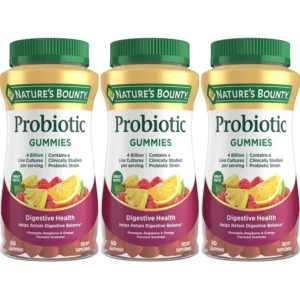 b0ghzmx3ps_1.webp PROBIÓTICO NATURE'S BOUNTY 4 BILLONES 60 GOMITAS | PACK 3
