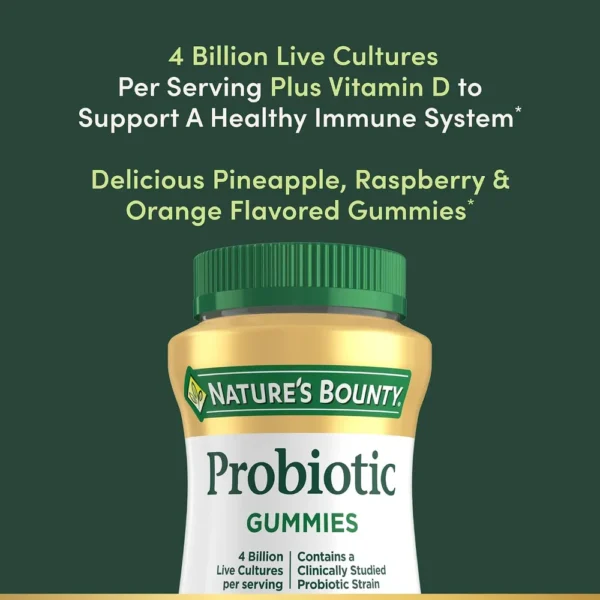 b0ghzmx3ps_5.webp PROBIÓTICO NATURE'S BOUNTY 4 BILLONES 60 GOMITAS | PACK 3