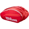 BOLSO DE PÁDEL WILSON SUPER TOUR ROJO