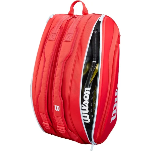 BOLSO DE PÁDEL WILSON SUPER TOUR ROJO