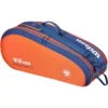 BOLSO WILSON ROLAND GARROS 2026 BICOLOR CAPACIDAD 6 RAQUETAS